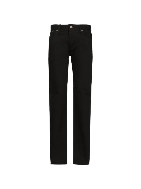 Emporio Armani straight-leg five-pocket jeans Black EM000121