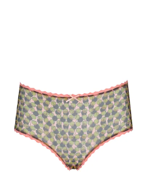 Laura Urbinati dot-print tulle culottes Pink I5S02RC