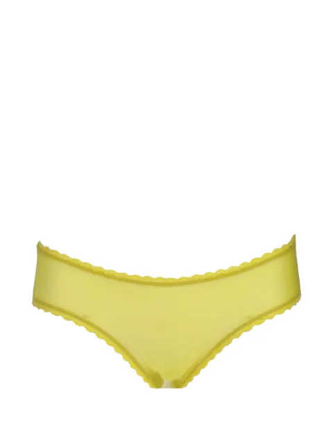 Laura Urbinati tulle briefs Yellow I2S03RZ
