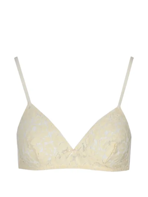 Laura Urbinati lace-pattern bras Neutrals E6R05ZM