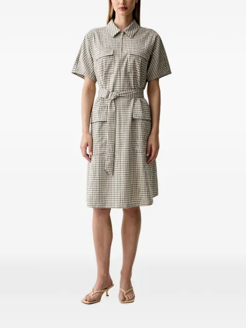 Mos Mosh Gweni midi dress Neutrals 179340