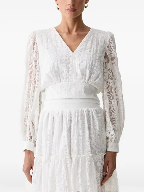 Morgan floral-lace blouse White 261OLACO