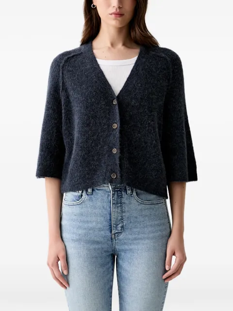 Mos Mosh MMThora Lizet V-neck cardigan Blue 180440