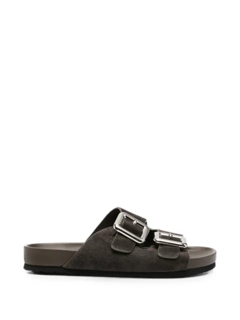 SERGIO MORETTI FIRENZE buckle-fastening sandals Brown 604526110