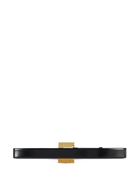 Elisabetta Franchi leather belt Black CT62S67E2