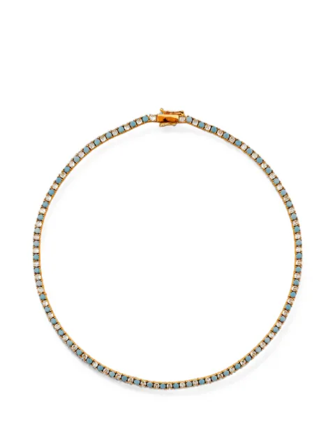Lady D World Celestia tennis necklace Gold 83044