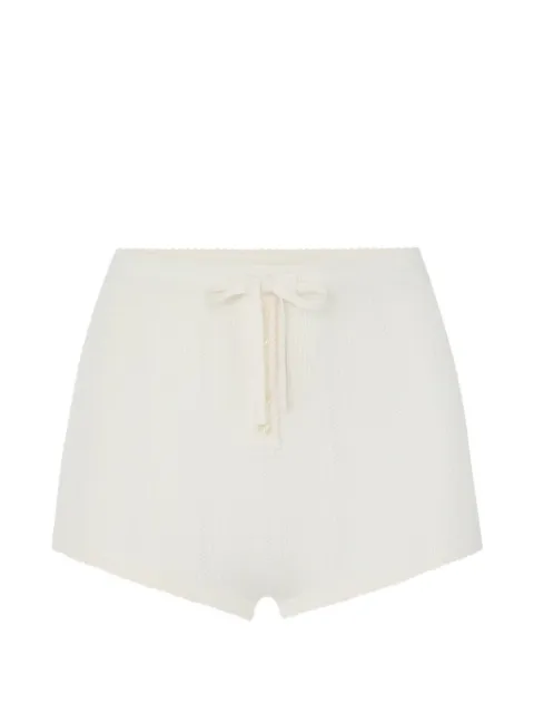 Elisabetta Franchi knit openwork briefs Neutrals KS08S66E2