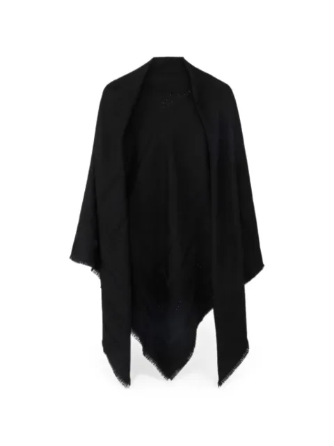 Elisabetta Franchi wool scarf Black MT01F66E2