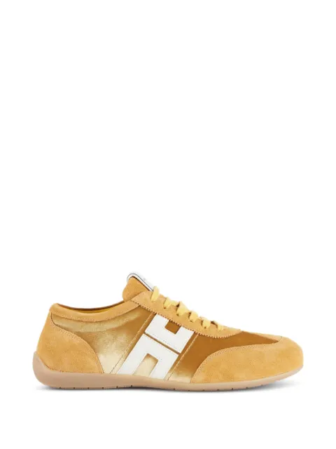 Elisabetta Franchi nappa sneakers Gold SA03G66E2