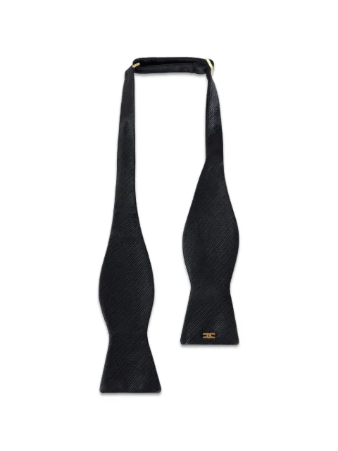 Elisabetta Franchi ottoman bow tie Black BW09L67E2
