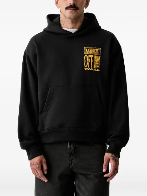 Vans logo-print hoodie Black VN000WTNBLK1