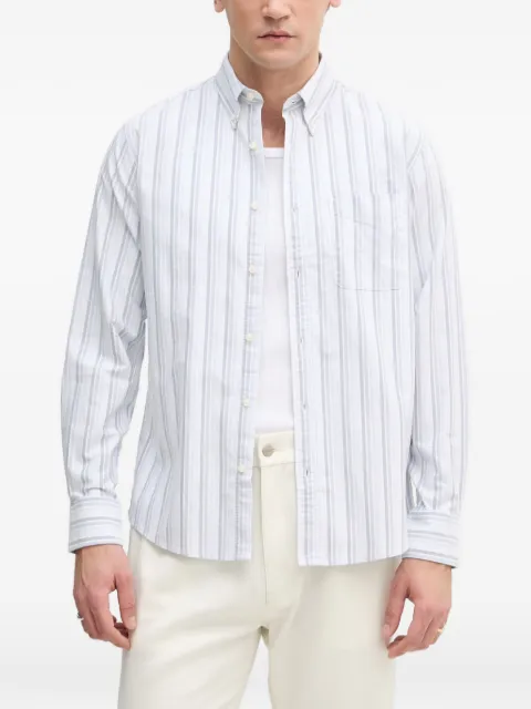 Benetton striped button-down shirt Blue 5FGBUQ04C