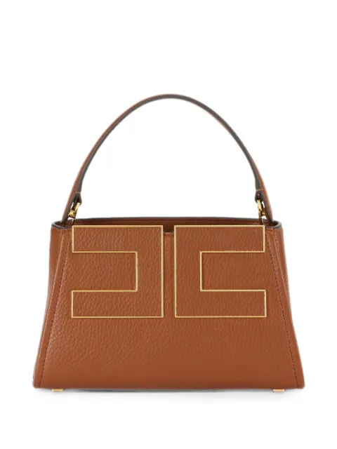 Elisabetta Franchi handbag with logo Brown BS07A66E2