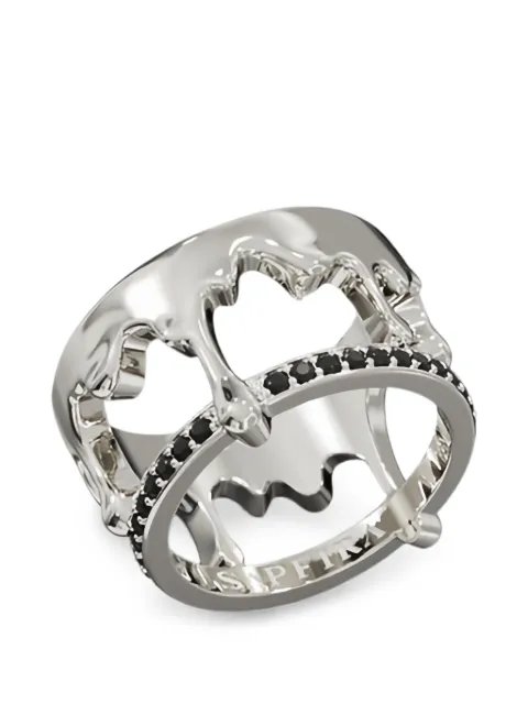 SAPFIRA spinel drip ring Silver 76569