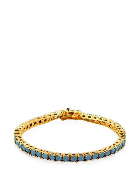 Lady D World Tennis turquoise-embellished bracelet Gold 83041