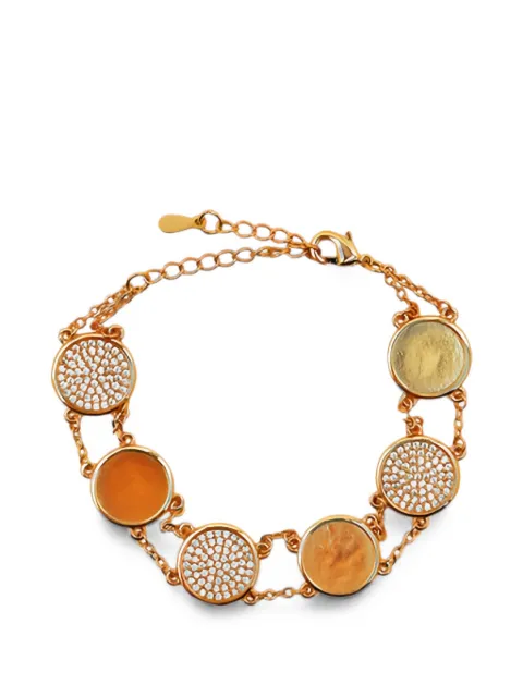 Lady D World Aurea Geo double-chain bracelet Gold 83028