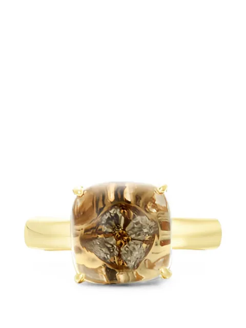 Adelya Jewellery embellishment ring Gold 85732