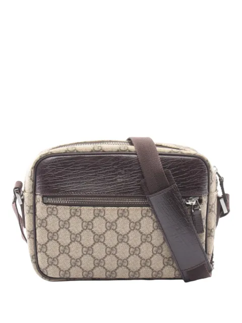 Gucci Pre-Owned 2000-2015 GG Supreme crossbody bag Neutrals KWYL8IK0GS6BAOVE
