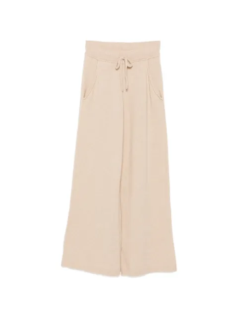 7 For All Mankind drawstring-waist wide-leg trousers Neutrals 7NEF0H38