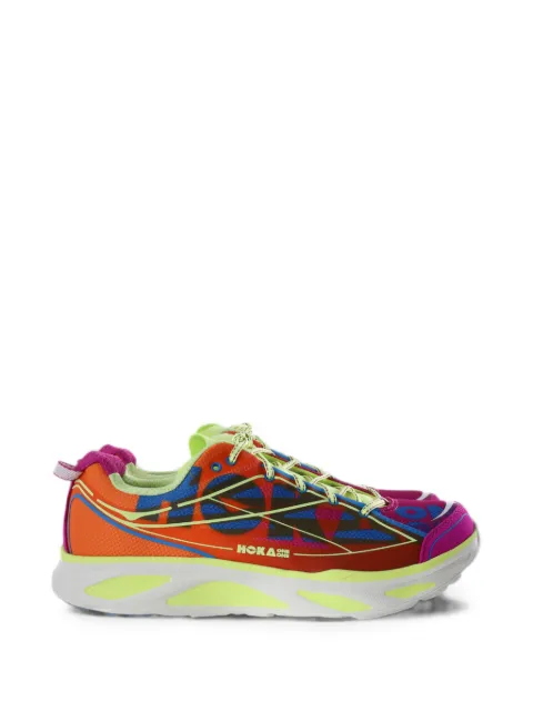 HOKA Huaka Pro lace-up sneakers Orange 1176672