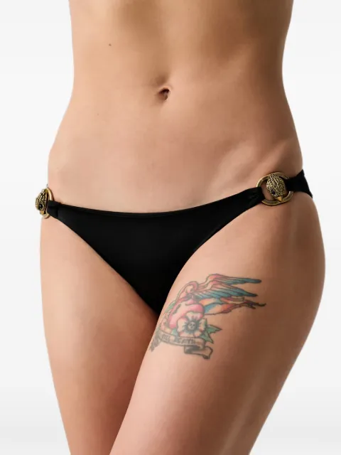 Kurt Geiger London eagle-detail bikini bottoms Black KGL3WBT17