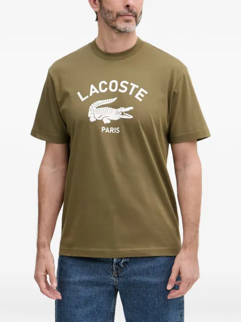 Lacoste logo-print T-shirt Green TH2733
