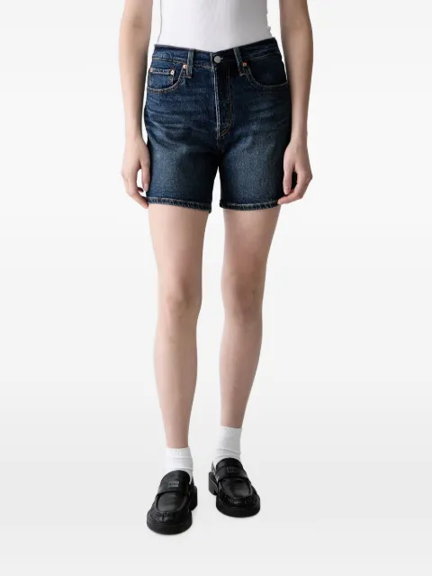 Levi's 501 logo-patch denim shorts Blue A9296