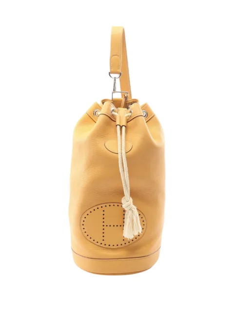 Hermès Pre-Owned 2000 Clemence Lunch Bag bucket bag Neutrals PU0T31FE9RMMLK8R