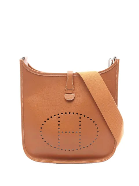 Hermès Pre-Owned 2008 Epsom Evelyne I PM crossbody bag Brown EU4VRUO0W0VD3QSU