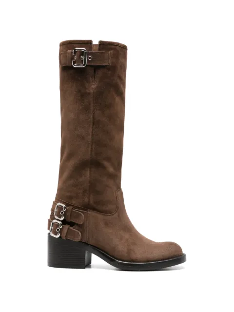 Chloé Dakota buckle-detail boots Brown CH26A12EUQ