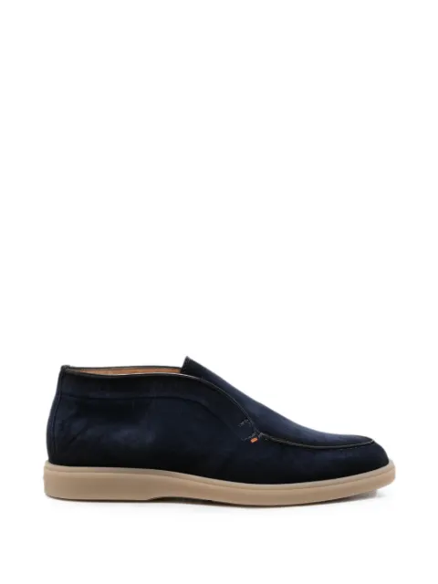 Santoni Detroit suede Desert boots Blue MGDT17823SASKEAA