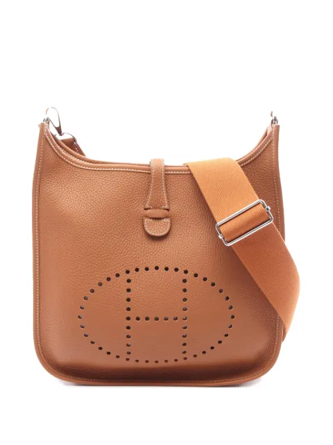 Hermès Pre-Owned 1951 Clemence Evelyne III PM crossbody bag Brown 8APQTQ2OJKGRF0PO