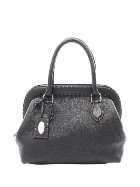 Fendi Pre-Owned 2000-2026 Selleria handbag Black SU8ITU6J1HQSH9HD