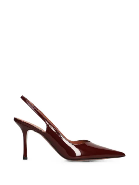 Castagna Darya pointed-toe slingback pumps Red DARYA