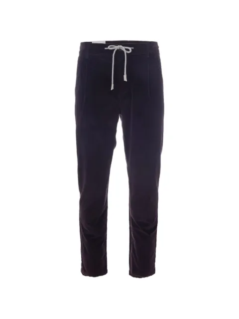 Eleventy pleated corduroy trousers Purple N75PANG03TET0N00110