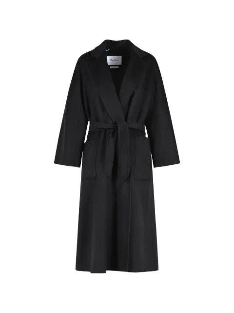 Max Mara Ludmilla belted cashmere coat Black 1016056106