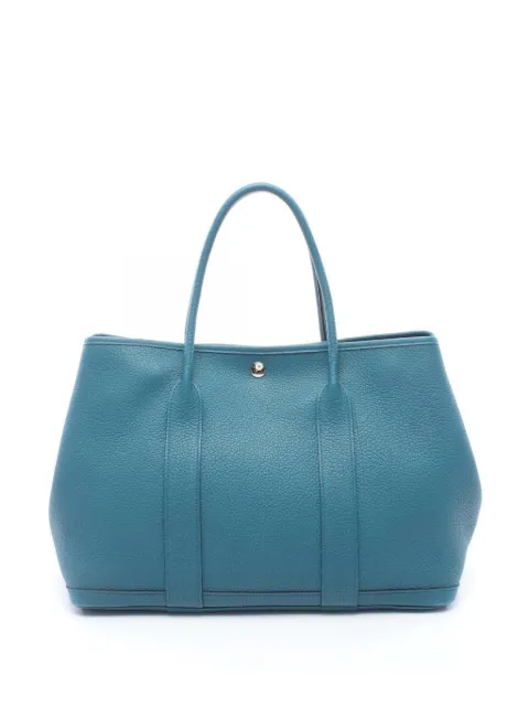 Hermès Pre-Owned 2016 Negonda Garden Party 36 tote bag Blue NFEW1WUYLQPXVU8F