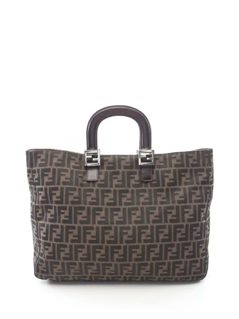 Fendi Pre-Owned 2000-2010 Zucca Canvas tote bag Brown JJQ5FUKX28NEKQ4J