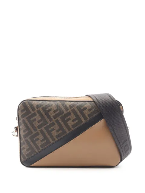 Fendi Pre-Owned 2010-2026 Zucca Coated Canvas Diagonal Camera Bag crossbody bag Brown 95EOWUYBKE5MHVVK