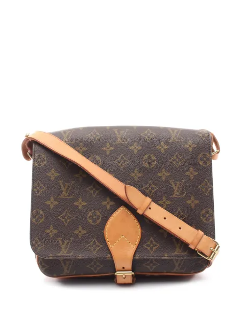 Louis Vuitton Pre-Owned 1996 Monogram Cartouchiere GM crossbody bag Brown 3OGW2J8LRUHRTUN7