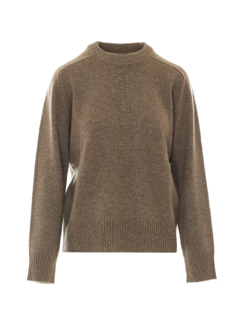 LouLou de Saison crew-neck cashmere sweater Brown BALTRALDSNUTMEGMELANGE