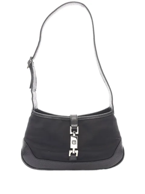 Gucci Pre-Owned 2000-2015 GG Canvas Jackie shoulder bag Black BA4YFHX4YD2PGQZB