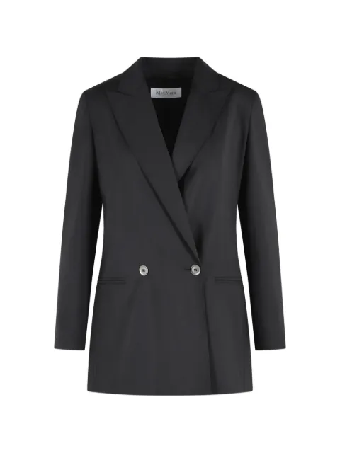 Max Mara Bikini double-breasted blazer Black 2621046031