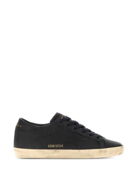 Golden Goose Super-Star leather sneakers Blue GWF00101F008887