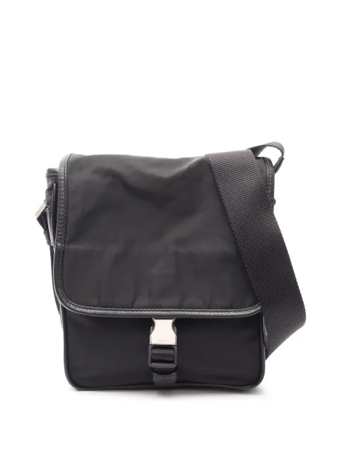 Prada Pre-Owned 2013-2026 Vela crossbody bag Black PKAE8A1PGOPYVN5F