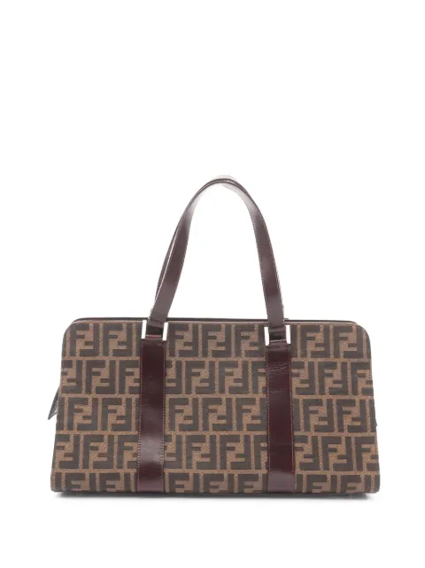 Fendi Pre-Owned 2010-2026 Zucca Canvas handbag Brown I2YFSENOTF94GTOU