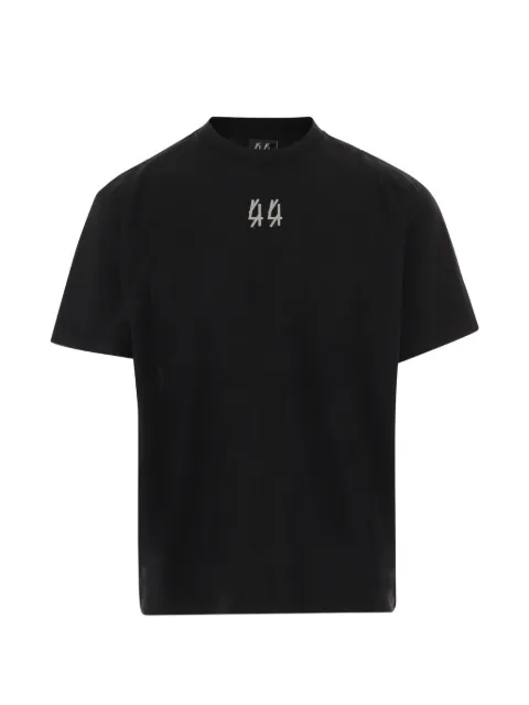 44 LABEL GROUP logo-print short-sleeve T-shirt Black B0030669FA706P807