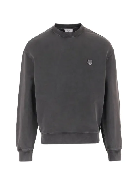 Maison Kitsuné Fox Head sweatshirt Grey PM00304KMBIT4
