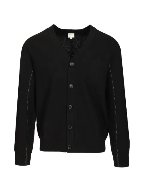 Paul Smith button-up V-neck cardigan Black M1R986ZW03156