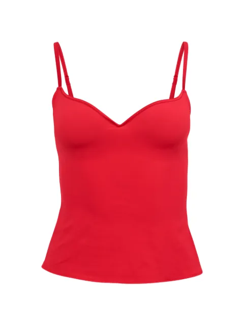 Fleur Du Mal built-in bra tank top Red TP0664323
